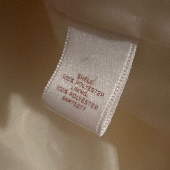 Lauren Conrad Cream Sherpa Teddy Jacket Cropped Zip Cozy Winter Coat Small - Picture 5 of 6